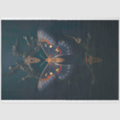 Papier Mousseline Moth Dark Academia 1 Document de découpage (Recto)