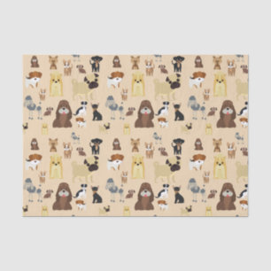 Papier Mousseline motif