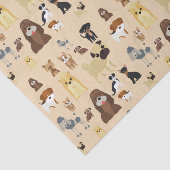 Papier Mousseline motif (Détail)