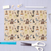 Papier Mousseline motif (Artisanat)