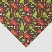 Papier Mousseline motif (Détail)