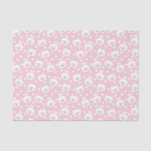 Papier Mousseline Motif 2 d'amour