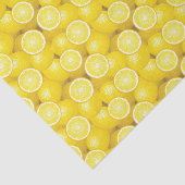 Papier Mousseline Motif 2 de citron (Détail)