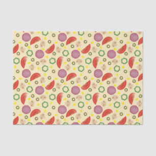 Papier Mousseline Motif 2 de pizza