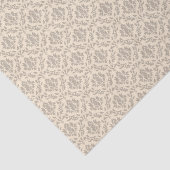 Papier Mousseline Motif 3 de damassé (Détail)