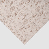 Papier Mousseline Motif 3 de nourriture (Détail)