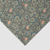 Papier Mousseline Motif 3 de Paisley (Détail)