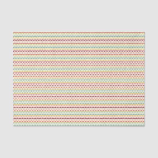 Papier Mousseline Motif 4 de Chevron (Recto)