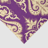 Papier Mousseline Motif 4 de damassé (Détail)