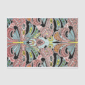 Papier Mousseline Motif #8 de Nouveau d'art (Recto)