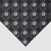 Papier Mousseline motif à 8 balles (Détail)