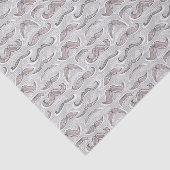 Papier Mousseline Motif à la mode de moustache (Détail)