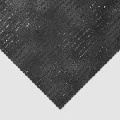 Papier Mousseline Motif à rayures noir et parties scintillant (Détail)