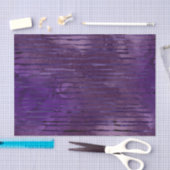 Papier Mousseline Motif à rayures violettes (Artisanat)