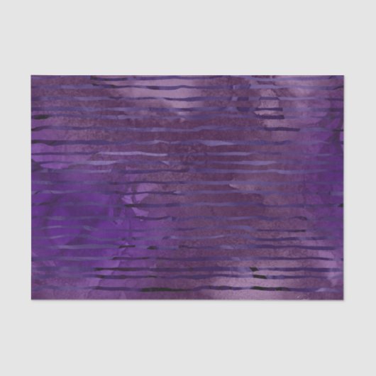 Papier Mousseline Motif à rayures violettes (Recto)
