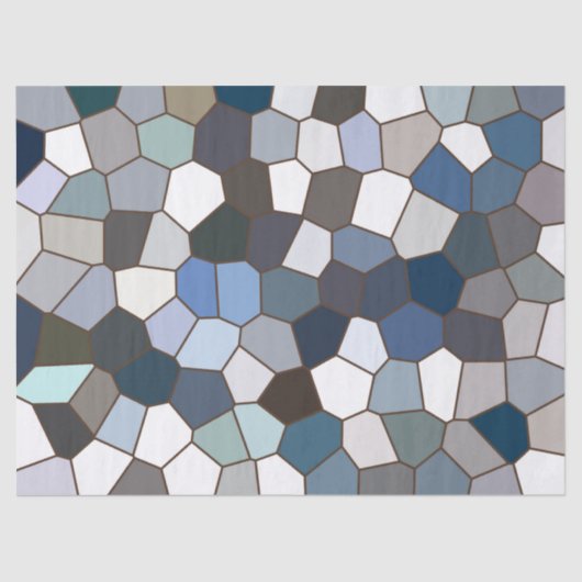 Papier Mousseline Motif à tonalité terrestre moderne (Recto)