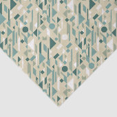 Papier Mousseline Motif abstrait (Détail)