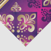 Papier Mousseline Motif abstrait à la mode génial de Boho rétro (Détail)