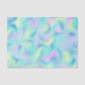 Papier Mousseline Motif Abstrait Blurred Pretty Pastel Swirls (Recto)