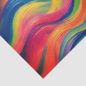 Papier Mousseline Motif Abstrait Bright Bright (Détail)