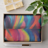 Papier Mousseline Motif Abstrait Bright Bright (Cadeau)