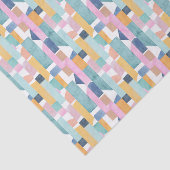 Papier Mousseline Motif abstrait de forme d'aquarelle (Détail)