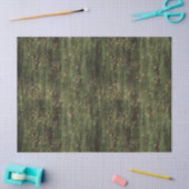 Papier Mousseline Motif Abstrait d'étincelles vert et or (Artisanat)