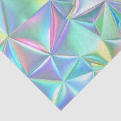 Papier Mousseline Motif Abstrait holographique (Détail)