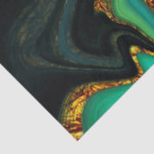 Papier Mousseline motif abstrait marbré (Détail)