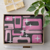 Papier Mousseline Motif Abstrait moderne du milieu du siècle (Cadeau)