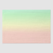 Papier Mousseline Motif Abstrait Pastel Ombre Rainbow (Recto)