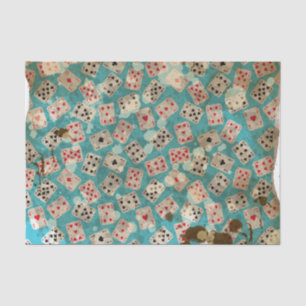 Papier Mousseline Motif affligé d'Alice du pays des merveilles