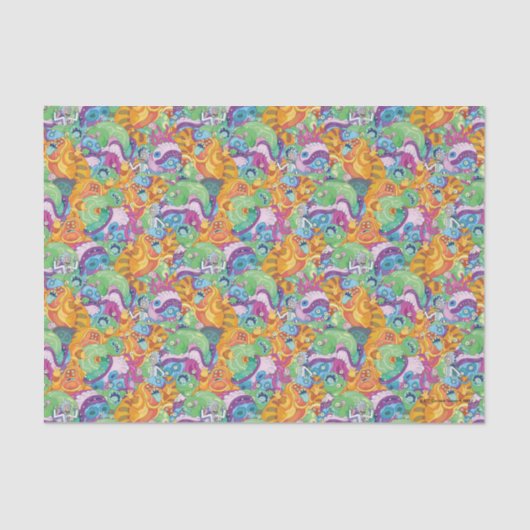 Papier Mousseline Motif Alien du parti Rick Apocalypse (Recto)