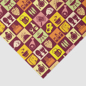 Papier Mousseline Motif alimentaire 3 (Détail)