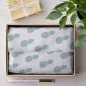 Papier Mousseline Motif ananas à Parties scintillant Turquoise fille (Cadeau)
