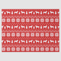 Motif anatolien de Noël de chiens de berger
