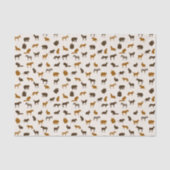 Papier Mousseline Motif animal 1 (Recto)