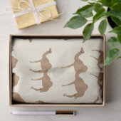 Papier Mousseline Motif animal chameau (Cadeau)