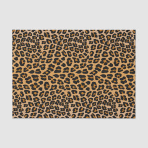 Papier Mousseline Motif animal léopard tendance