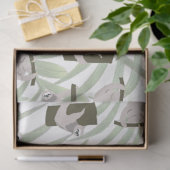 Papier Mousseline Motif animal mignon Sloth en forêt sauvage (Cadeau)