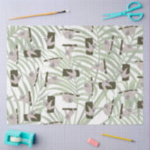 Papier Mousseline Motif animal mignon Sloth en forêt sauvage (Artisanat)