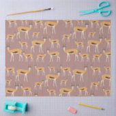 Papier Mousseline Motif animal sauvage d'Antelope (Artisanat)