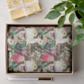 Papier Mousseline Motif animal tropical (Cadeau)