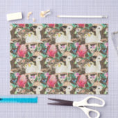 Papier Mousseline Motif animal tropical (Artisanat)