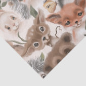 Papier Mousseline Motif Animaux (Détail)