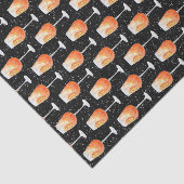 Papier Mousseline Motif Aperol Spritz (Détail)