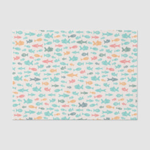 Papier Mousseline Motif aquatique Nautical Beach Sea Life