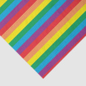 Papier Mousseline Motif arc-en-ciel simple (Détail)