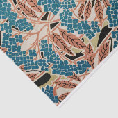 Papier Mousseline Motif Art Nouveau #12 (Détail)