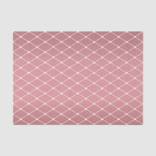 Papier Mousseline Motif assez poussiéreux rose et de diamant